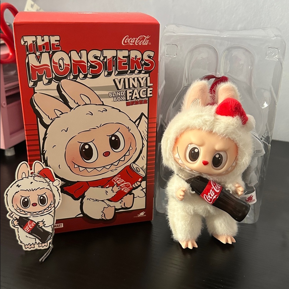 POP MART Coca-Cola The Monsters Vinyl Face Blind Box (Confirmed:Surprise Shake)